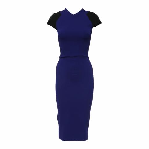Sell Victoria Beckham Zip Up Dress no. 282 - Blue | HuntStreet.com