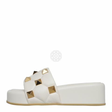 Valentino Garavani Sandal Slide Vlogo Cut-out | italist, ALWAYS LIKE A SALE