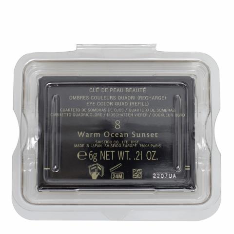 Sell Cle De Peau Eye Color Quad Refill - 8 Warm Ocean Sunset
