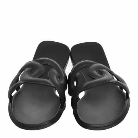 Hermes | Shoes | New Hermes Authentic Black Classic Aloha Sandals | Poshmark