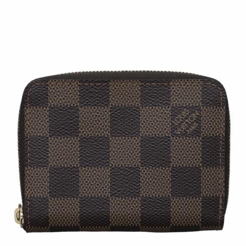 Damier ebene discount zippy coin purse