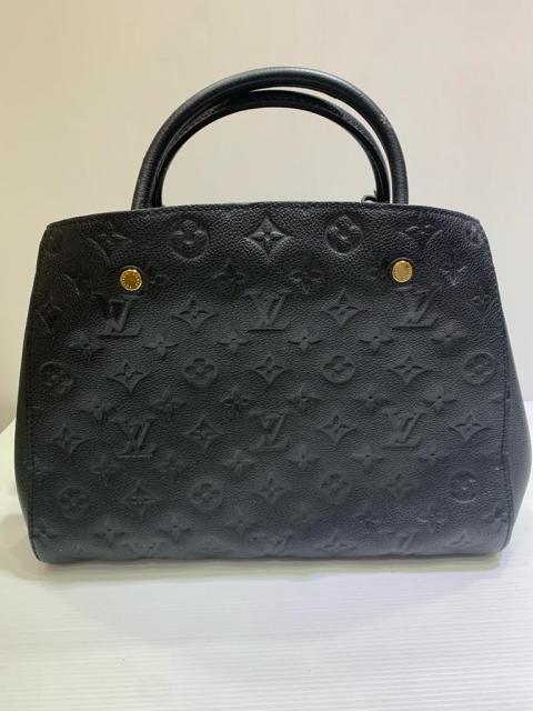 Sell Louis Vuitton Montaigne MM Empreinte Black Black