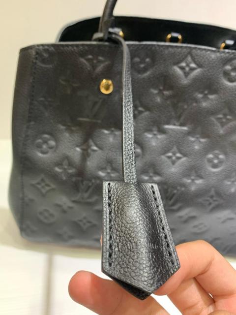 Louis vuitton empreinte hot sale montaigne mm black