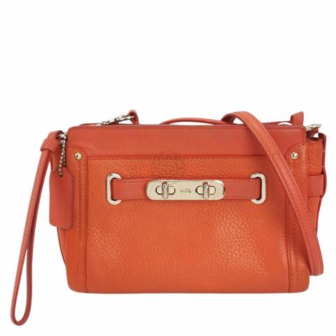 Sell Coach Swagger Crossbody Bag Orange HuntStreet