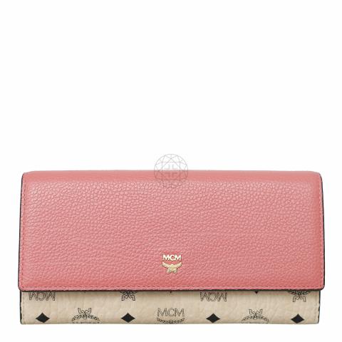 Mcm discount pink wallet