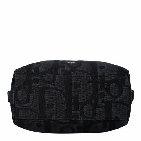 Sell Christian Dior Maxi Dior Oblique Toiletry Bag - Black
