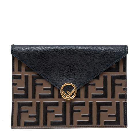 Fendi hotsell monogram pouch