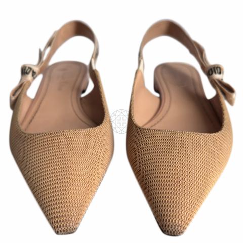 Dior flats hot sale nude