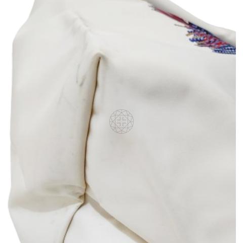 Sell Longchamp Printed Travel Le Pliage Bag - White