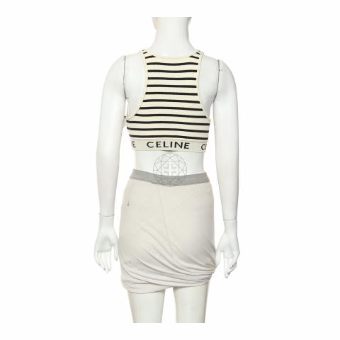 Celine Sports Bra in Athletic Knit, Women's Fashion, Tops, Others Tops on  Carousell