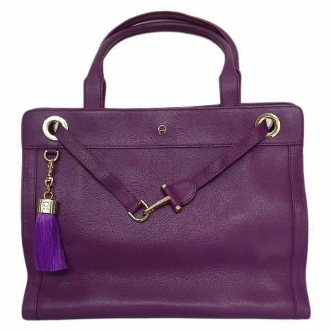 Sell Aigner Cavallina Tote Purple HuntStreet