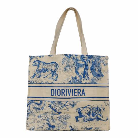 Sell Christian Dior Dioriviera Shopping Bag Blue HuntStreet