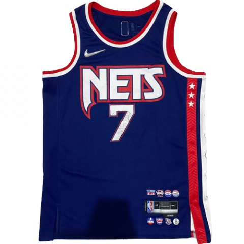 durant nets jersey blue