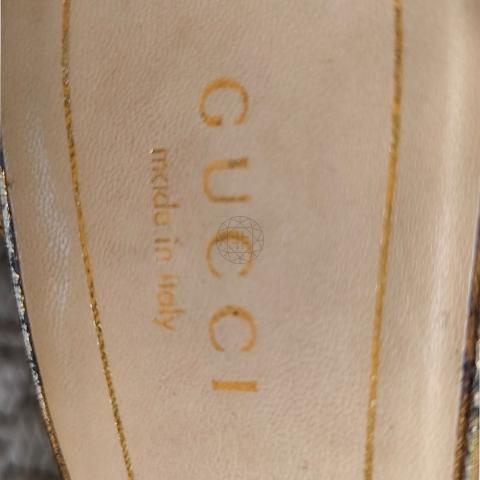 Sell Gucci Metallic Wedges Brown Gold HuntStreet