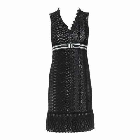 Sell Anna Sui Lace Sleeveless Dress - Black | HuntStreet.com
