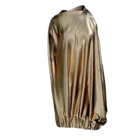Sell Vivienne Westwood Asymetric Draped Dress - Gold | HuntStreet.com