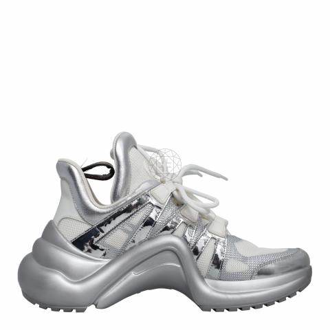 Sell Louis Vuitton Archlight Sneakers - Silver | HuntStreet.com