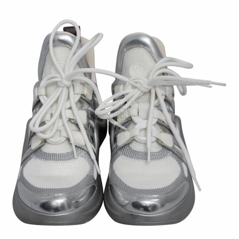 みんと Sell Louis Vuitton Archlight Sneakers - Silver | HuntStreet.com