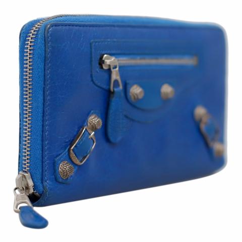 Balenciaga zip around wallet online