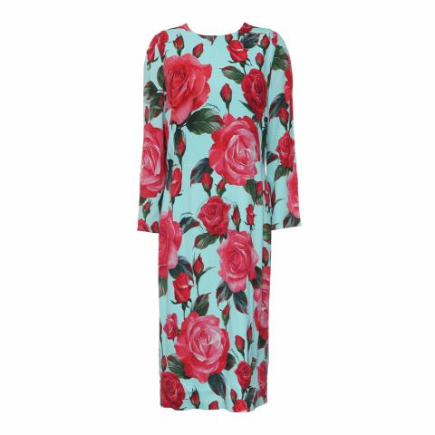 Sell Dolce & Gabbana Printed Long Sleeve Dress - Blue/Pink | HuntStreet.com Sell Dolce & Gabbana Printed Long Sleeve Dress - Blue/Pink | HuntStreet.com