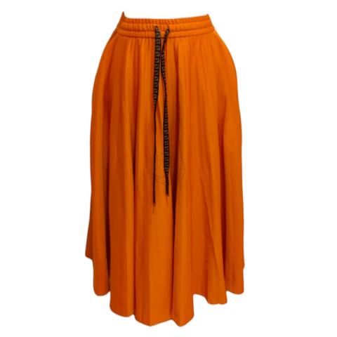 Fendi orange skirt online