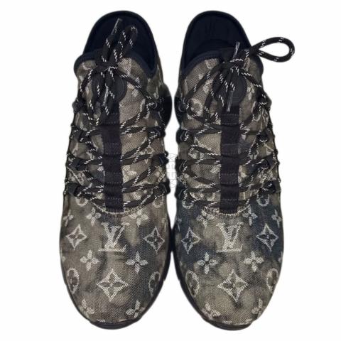 Louis vuitton fastlane sneaker denim online