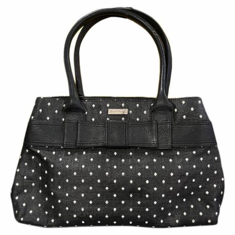 Kate Spade New York Leather Crossbody store Bag Black Bow Polkadots