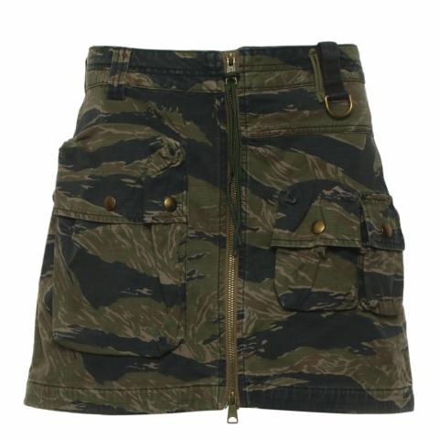 Dark camouflage skirt best sale