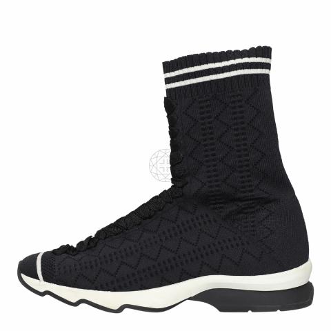 Fendi knit sock sneakers online