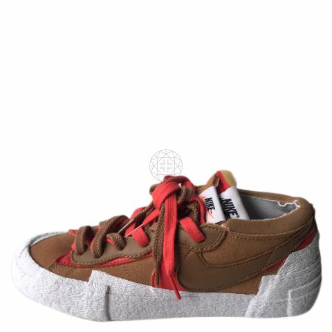 sacai nike brown