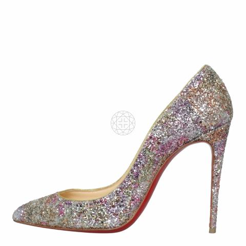 Sell Christian Louboutin Glitter Pigalle Follies 100 Pumps Multicolor HuntStreet