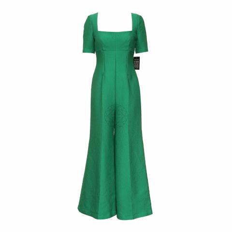 Sell Emilia Wickstead Pre-Fall '19 Square-Neck Jumpsuit - Green | HuntStreet.com Sell Emilia Wickstead Pre-Fall '19 Square-Neck Jumpsuit - Green | HuntStreet.com