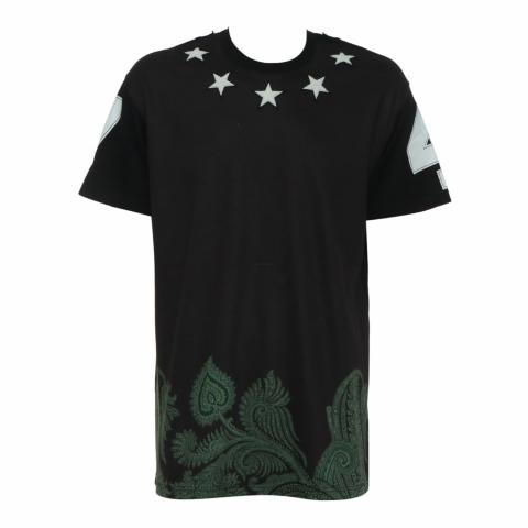 Sell Givenchy Star Applique T-Shirt - Black | HuntStreet.com
