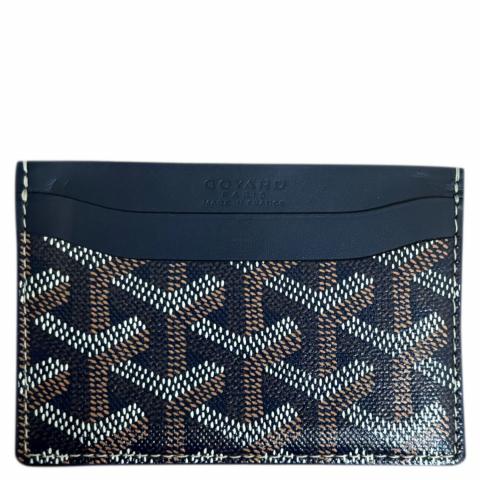 Brown goyard card holder best sale