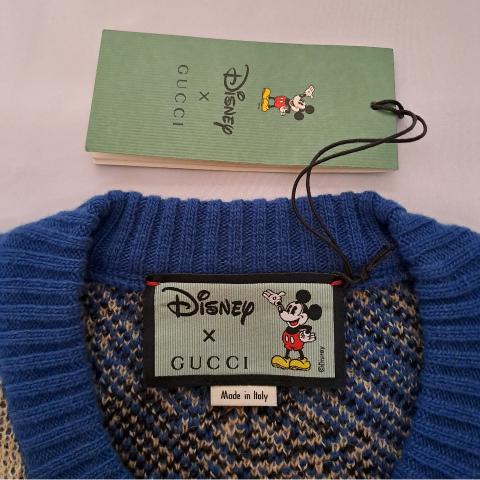 Gucci mickey sweater blue new arrivals