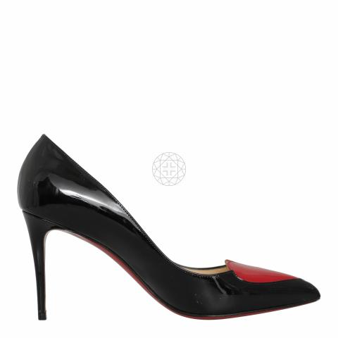 Sell Christian Louboutin Patent Cora Heart Pumps Black HuntStreet