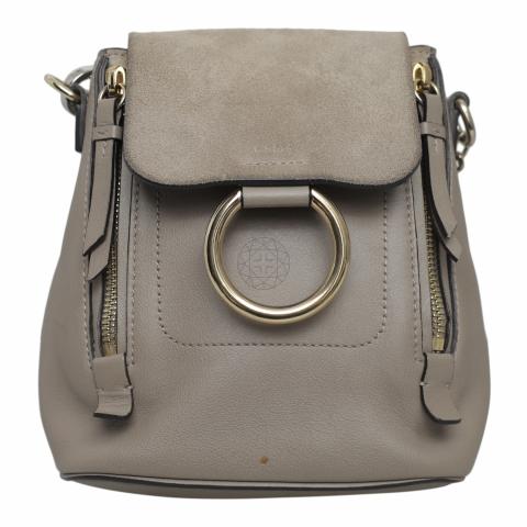 Sell Chloe Mini Faye Backpack Beige HuntStreet