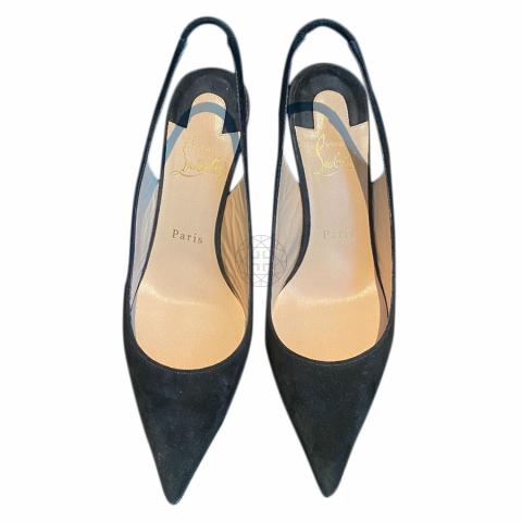 新品未使用 Kate Sling 85mm suede pumps 35 Christian Louboutin Kate 85MM Suede Pumps | Saks Fifth Avenue