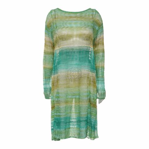 Sell Missoni Knitted Long Sleeve Dress - Green | HuntStreet.com Sell Missoni Knitted Long Sleeve Dress - Green | HuntStreet.com