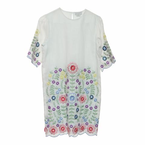 Sell Stella McCartney Kids Flower Embroidered Dress - Multicolor | HuntStreet.com Sell Stella McCartney Kids Flower Embroidered Dress - Multicolor | HuntStreet.com