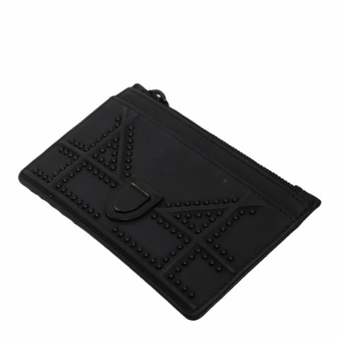 Sell Christian Dior Studded Diorama Card Holder Black HuntStreet