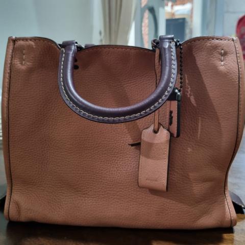 Sell Coach Rogue 30 Satchel Brown