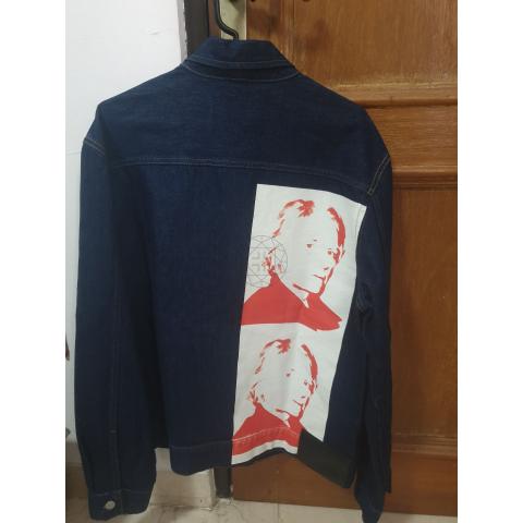 Sell Calvin Klein x Andy Warhol Denim Jacket Blue HuntStreet