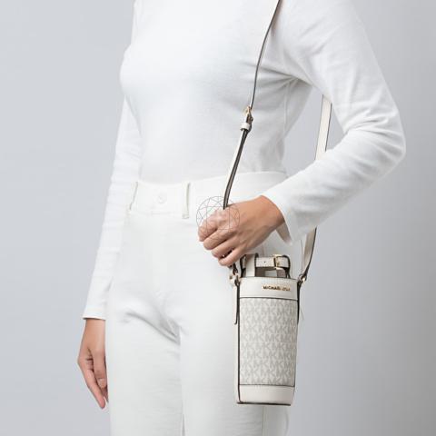 2-Michael Kors Cream Bottle Holder online Crossbody