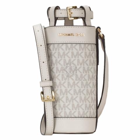 Michael Kors Cream Bottle Holder hot Crossbody