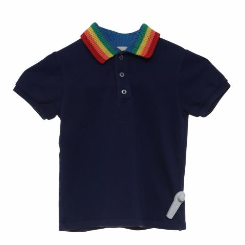 Sell Gucci Rainbow Collar Dragon Print Polo Shirt Blue Multicolor HuntStreet