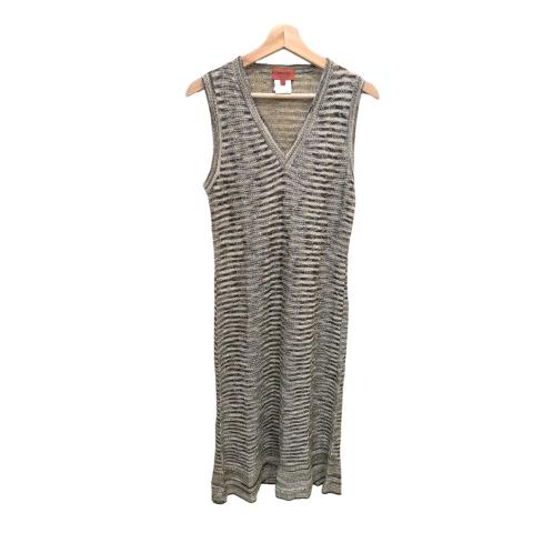 Sell Missoni V-neck Shimmer Dress - Black/Gold | HuntStreet.com