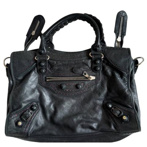 Sell Balenciaga Giant Covered Work Bag Black