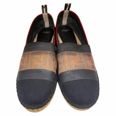 Sell Fendi FF Colibri Mesh Canvas Espadrilles Multicolor HuntStreet