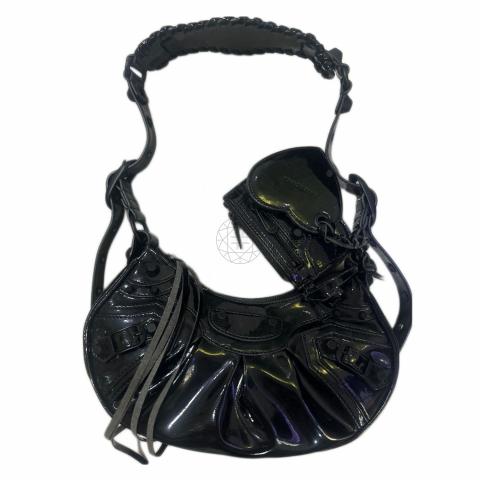 Sell Balenciaga Patent Le Cagole XS Shoulder Bag - Black